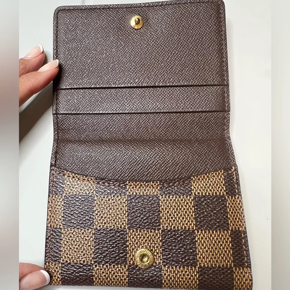 LOUIS VUITTON Damier Ebene Ludlow Wallet